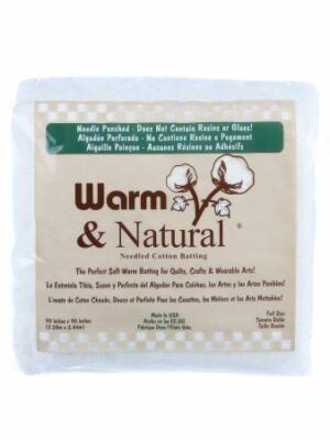 Batting Warm & Natural Cotton Quilting Assortment