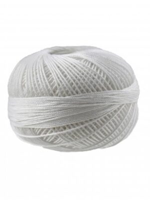 Lizbeth Thread Size 10: 122 yds White
